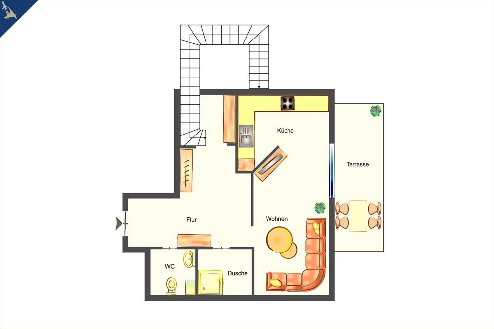 Villa Luna Ferienwohnung Achterdeck Heringsdorf  Esterno foto