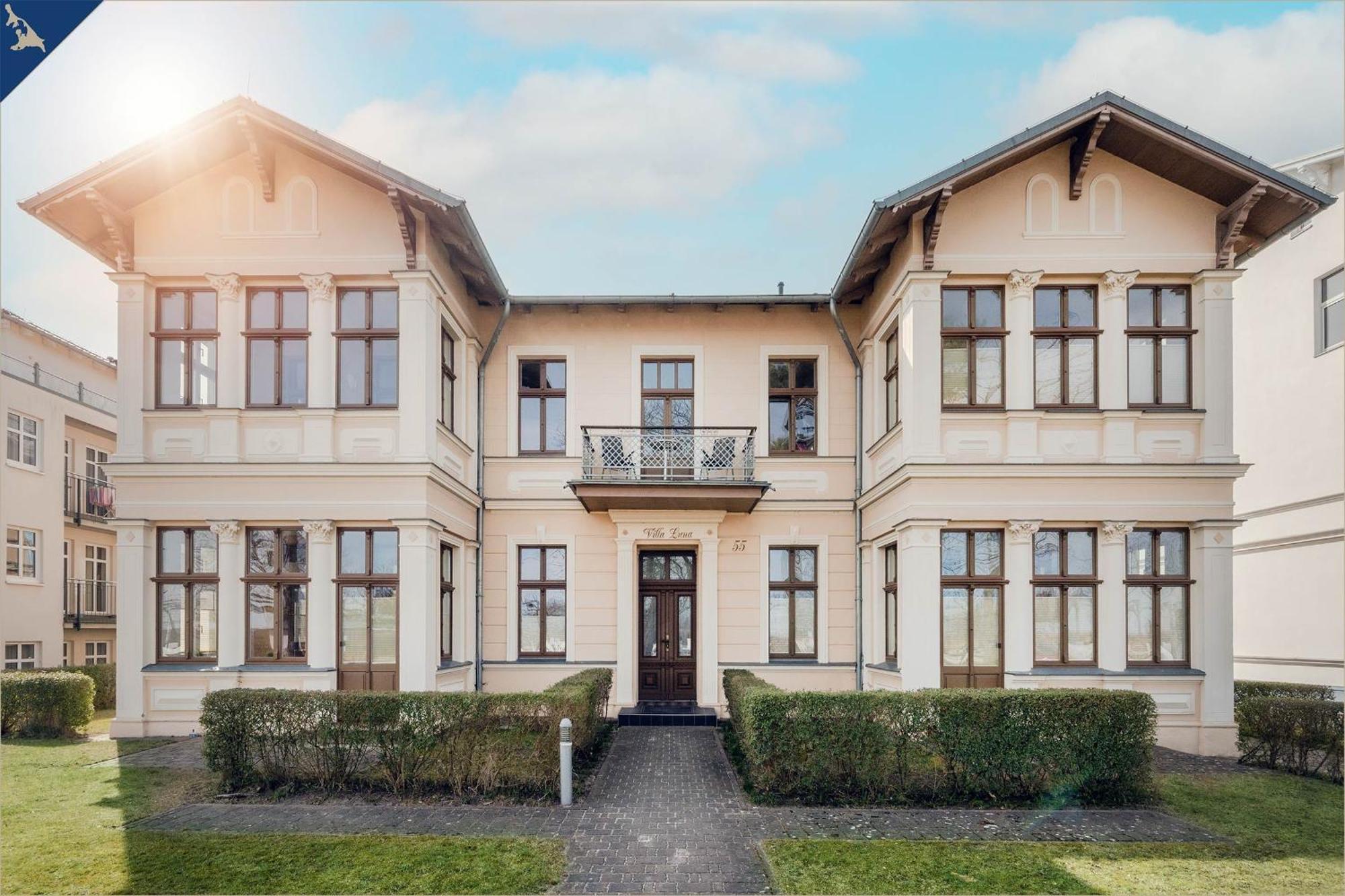 Villa Luna Ferienwohnung Achterdeck Heringsdorf  Esterno foto